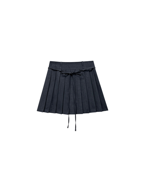 ARI(アリ)の「SWAN プリーツスカートパンツ / チャコール(スカート・レディース・チャコールグレー・SMALL/MEDIUM)」の1枚目の写真