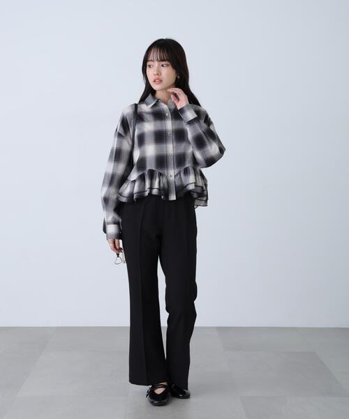 FREE'S MART(フリーズマート)の「◆〈MFM〉フレアパンツ(その他パンツ・レディース・ブラック/ブラウン・SMALL/MEDIUM/X-SMALL)」の6枚目の写真