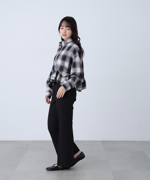 FREE'S MART(フリーズマート)の「◆〈MFM〉フレアパンツ(その他パンツ・レディース・ブラック/ブラウン・SMALL/MEDIUM/X-SMALL)」の7枚目の写真