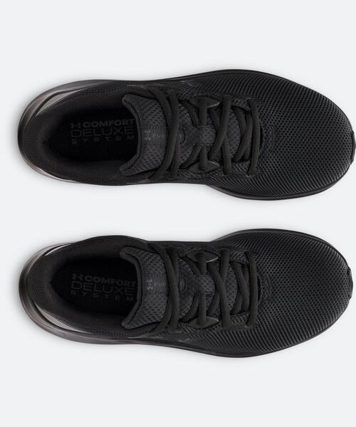 UNDER ARMOUR(アンダーアーマー)の「UAチャージドパスート4(ランニング/レディース)(スニーカー・レディース・ブラック系その他・23.5cm/23.0cm/25.0cm/25.5cm/26.0cm/24.5cm/22.5cm/24.0cm)」の3枚目の写真