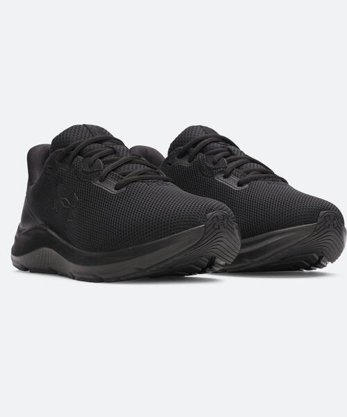 UNDER ARMOUR(アンダーアーマー)の「UAチャージドパスート4(ランニング/レディース)(スニーカー・レディース・ブラック系その他・23.5cm/23.0cm/25.0cm/25.5cm/26.0cm/24.5cm/22.5cm/24.0cm)」の4枚目の写真
