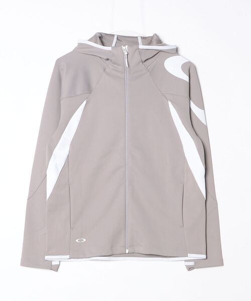 OAKLEY(オークリー)の「オークリー OAKLEY RADIANT 3RDG SYNCHRONISM JACKET 12.0(ジャージ・レディース・ホワイト/ブラック/ベージュ・L/M)」の13枚目の写真