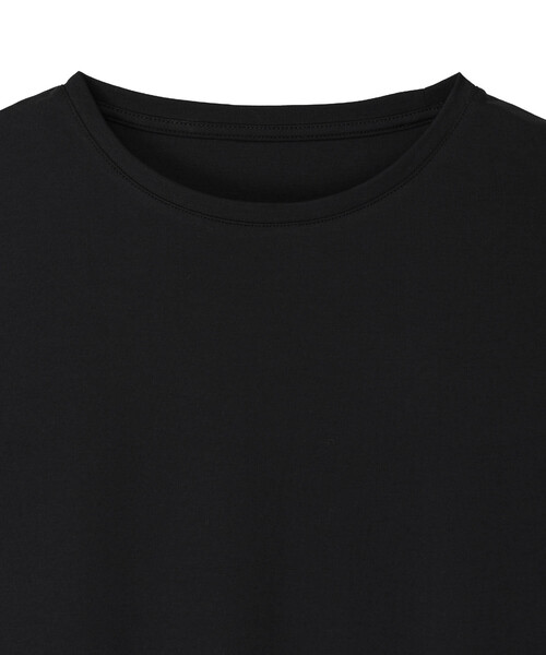 LE SOUK HOLIDAY(ルスークホリデー)の「レースレイヤードロングTシャツ(Tシャツ/カットソー・レディース・ブラック/オフホワイト・M/L)」の10枚目の写真