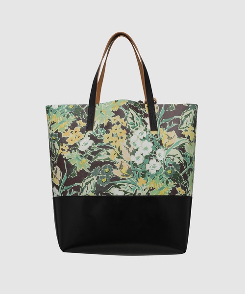 MARNI（マルニ）の「TRIBECA FLOWER / トートバッグ（トートバッグ・レディース・グリーン系/オレンジ系・ONE SIZE）」の3枚目の写真
