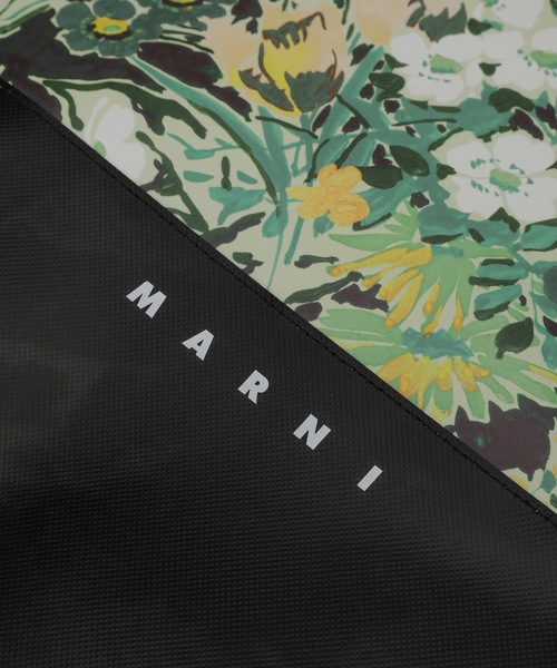 MARNI（マルニ）の「TRIBECA FLOWER / トートバッグ（トートバッグ・レディース・グリーン系/オレンジ系・ONE SIZE）」の5枚目の写真