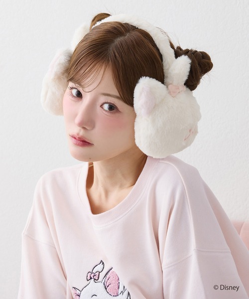 one after another NICE CLAUP(ワンアフターアナザーナイスクラップ)の「【おしゃれキャット】フェイクファーイヤーマフ(イヤーマフ・レディース・アイボリー/グレー/ベージュ・FREE)」の2枚目の写真