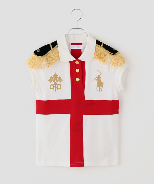 Oriens JOURNAL STANDARD(オリエンス ジャーナルスタンダード)の「【Praying/プレイング】Epulet Women's Top White(ポロシャツ・レディース・ホワイト・SMALL)」の5枚目の写真