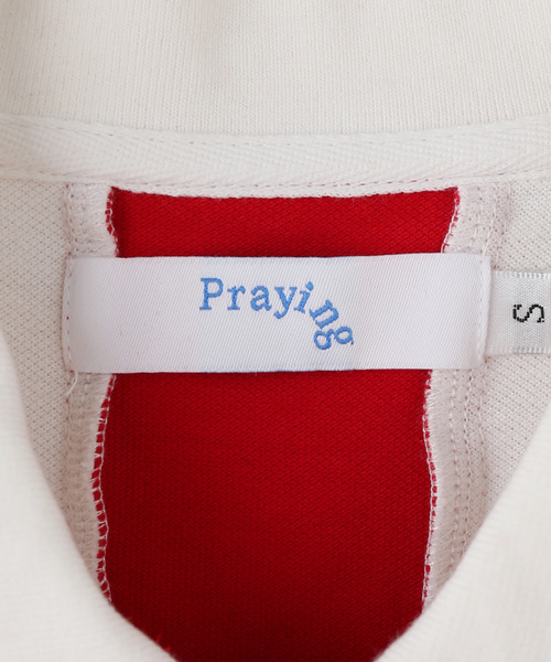 Oriens JOURNAL STANDARD(オリエンス ジャーナルスタンダード)の「【Praying/プレイング】Epulet Women's Top White(ポロシャツ・レディース・ホワイト・SMALL)」の9枚目の写真