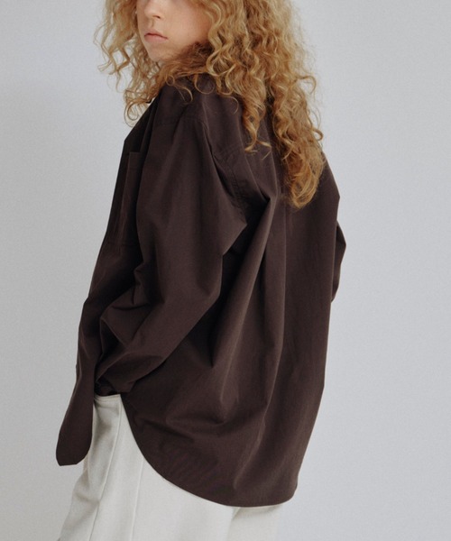 AUTHENTIC series - stitch accent shirt（シャツ/ブラウス）｜NOKCHA