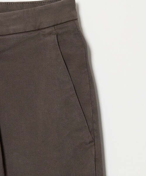 BRIGLIA 1949(ブリリア)の「<BRIGLIA 1949>TIBERIO/ツイル 1プリーツ パンツ(チノパンツ・メンズ・オフホワイト/モカ・46/48/50)」の6枚目の写真