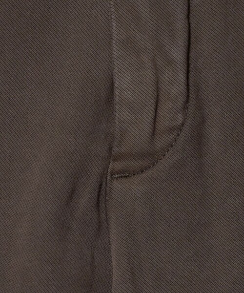 BRIGLIA 1949(ブリリア)の「<BRIGLIA 1949>TIBERIO/ツイル 1プリーツ パンツ(チノパンツ・メンズ・オフホワイト/モカ・46/48/50)」の10枚目の写真