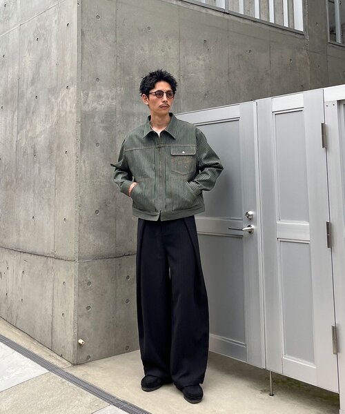 CIAOPANIC(チャオパニック)の「無差別ウールライクスラックス(その他パンツ・メンズ・ブラウン/ブラック・FREE)」の11枚目の写真