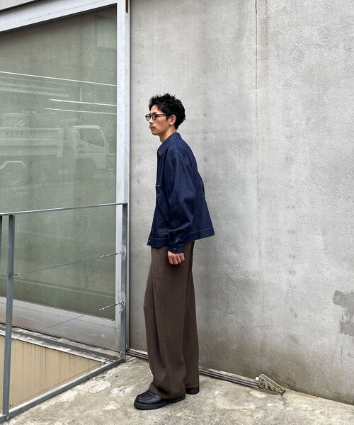 CIAOPANIC(チャオパニック)の「無差別ウールライクスラックス(その他パンツ・メンズ・ブラウン/ブラック・FREE)」の14枚目の写真