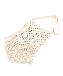 X-girl | MACRAME SHOULDER BAG /ショルダーバッグ/ななめがけ/編みバッグ/ボヘミアン/トレンド(ショルダーバッグ)