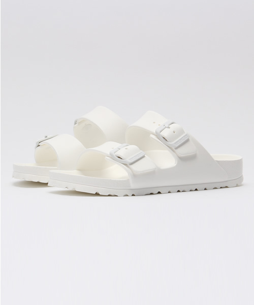 BIRKENSTOCK（ビルケンシュトック）の「BIRKENSTOCK ARIZONA EVA ビルケンシュトック アリゾナ EVA（サンダル・レディース・ホワイト/ダークグリーン/ブラック・36/37/39/38）」の2枚目の写真