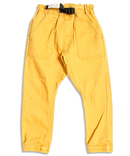 BREEZE(ブリーズ)の「クライミングパンツ(9.5分丈)(その他パンツ・キッズ・ネイビー/レッド/マスタード・95/90/100/120/110/130/80/140)」の1枚目の写真
