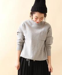 coen | アスレティックモックネックプルオーバー(スウェット)