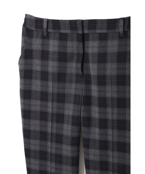 NATURAL BEAUTY BASIC（ナチュラルビューティーベーシック）の「チェックセンタープレスパンツ（その他パンツ・レディース・オフホワイト/ダークネイビー・SMALL/MEDIUM/LARGE/X-SMALL）」の7枚目の写真