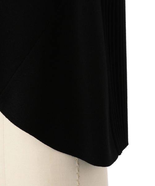 Drawer（ドゥロワー）の「D RT1 SI BACKPLTS TOPS（ニット/セーター・レディース・オフホワイト/ブラック・1/2）」の12枚目の写真