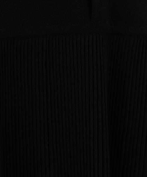 Drawer（ドゥロワー）の「D RT1 SI BACKPLTS TOPS（ニット/セーター・レディース・オフホワイト/ブラック・1/2）」の5枚目の写真