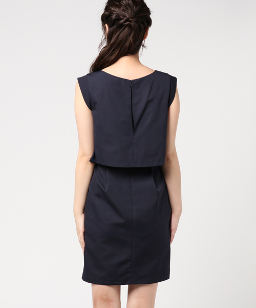 JILL by JILL STUART（ジルバイジルスチュアート）の「PLEATED COCOON DRESS（ワンピース・レディース・ブルー/ネイビー/ピンク・MEDIUM/SMALL）」の12枚目の写真