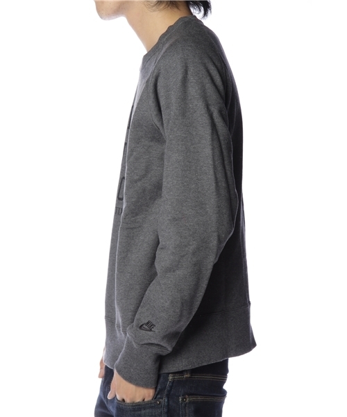 NIKE（ナイキ）の「NIKE エフィシエンスクルー（スウェット・メンズ・ブラック/ダークグレー/パープル・SMALL/MEDIUM/LARGE）」の8枚目の写真