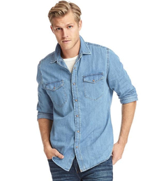 GAP | Gap 1969 デニム スリムフィット ウェスタンシャツ(シャツ/ブラウス)