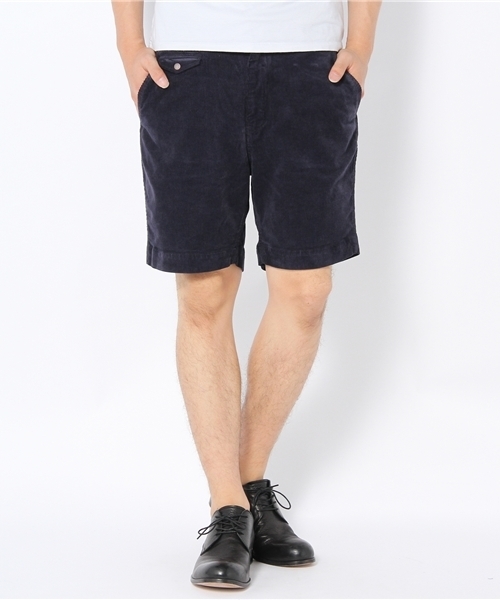 And A（アンドエー）の「CORD SAROUEL SHORTS（その他パンツ・メンズ・ネイビー/キャメル/レッド・42/44）」の2枚目の写真