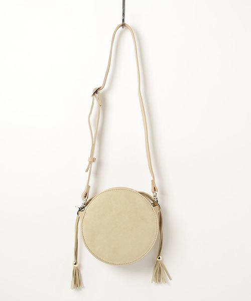 MURUA（ムルーア）の「ラウンド2Way BAG（ハンドバッグ・レディース・ブラック/ピンク/アイボリー・FREE）」の2枚目の写真