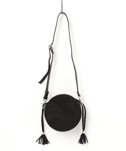 MURUA（ムルーア）の「ラウンド2Way BAG（ハンドバッグ・レディース・ブラック/ピンク/アイボリー・FREE）」の3枚目の写真