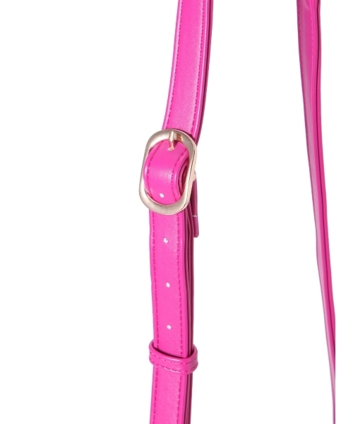 MURUA（ムルーア）の「ラウンド2Way BAG（ハンドバッグ・レディース・ブラック/ピンク/アイボリー・FREE）」の10枚目の写真