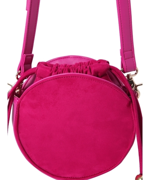 MURUA（ムルーア）の「ラウンド2Way BAG（ハンドバッグ・レディース・ブラック/ピンク/アイボリー・FREE）」の11枚目の写真