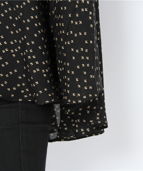 NANO universe(ナノユニバース)の「MES DEMOISELLES/Elza TOPS(シャツ/ブラウス・レディース・ホワイト/ブラック・36)」の7枚目の写真