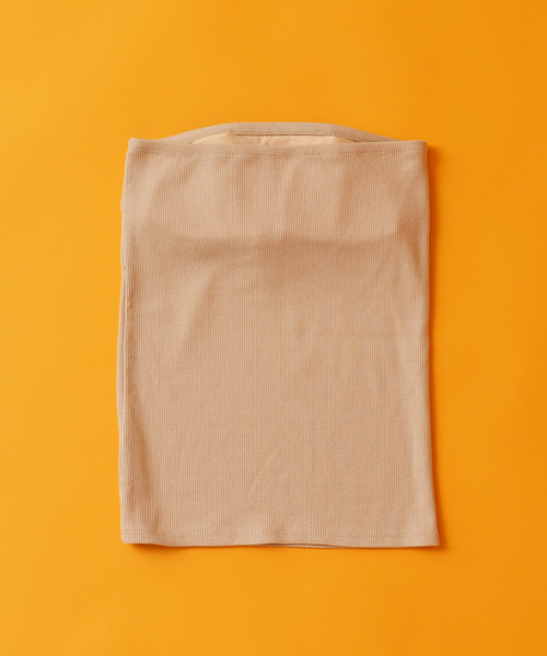 Omekashi（オメカシ）の「パット付きベア（チューブトップ・レディース・ブラック/ベージュ/グレー/オフホワイト・FREE）」の5枚目の写真