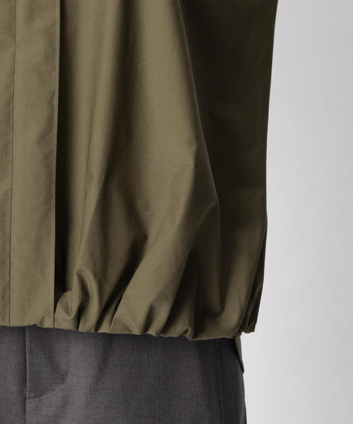 NARACAMICIE（ナラカミーチェ）の「フロントギャザーヘム長袖ブラウス（シャツ/ブラウス・レディース・ホワイト/カーキ/ブルー・MEDIUM）」の15枚目の写真