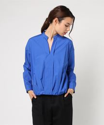 NARACAMICIE | フロントギャザーヘム長袖ブラウス(シャツ/ブラウス)