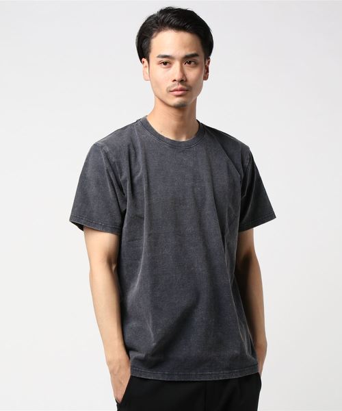 HOUSTON(ヒューストン)の「【HOUSTON】ヴィンテージ Tシャツ(Tシャツ/カットソー・メンズ・ブラック/オリーブ/ネイビー/ホワイト/グリーン/ターコイズブルー/イエロー/レッド/オレンジ・MEDIUM/LARGE/X-LARGE)」の6枚目の写真