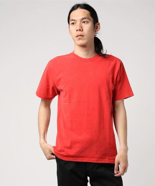 HOUSTON(ヒューストン)の「【HOUSTON】ヴィンテージ Tシャツ(Tシャツ/カットソー・メンズ・ブラック/オリーブ/ネイビー/ホワイト/グリーン/ターコイズブルー/イエロー/レッド/オレンジ・MEDIUM/LARGE/X-LARGE)」の8枚目の写真