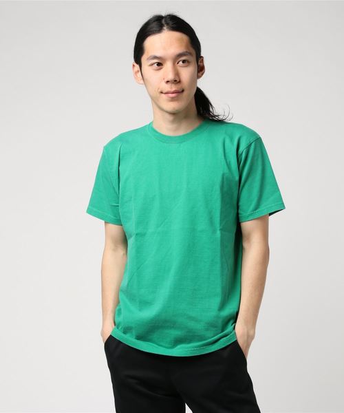 HOUSTON(ヒューストン)の「【HOUSTON】ヴィンテージ Tシャツ(Tシャツ/カットソー・メンズ・ブラック/オリーブ/ネイビー/ホワイト/グリーン/ターコイズブルー/イエロー/レッド/オレンジ・MEDIUM/LARGE/X-LARGE)」の5枚目の写真