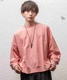 MinoriTY | ビッグシルエットクルーネック長袖スウェット トレーナー ルーズ(スウェット)