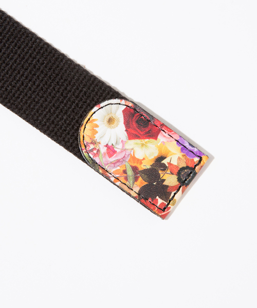 rehacer（レアセル）の「rehacer STAND : Flower Point  Buckle Belt（ベルト・メンズ・ホワイト/ブラック/ネイビー/レッド/イエロー・FREE）」の8枚目の写真