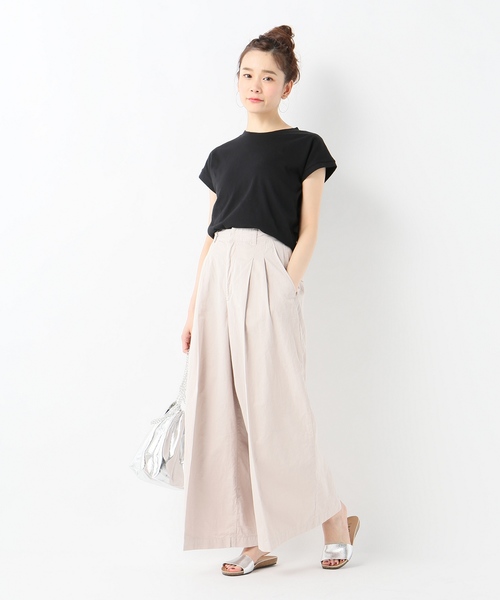 JOURNAL STANDARD(ジャーナルスタンダード)の「CHAMPテンジクフレンチスリーブT(Tシャツ/カットソー・レディース・ホワイト/ブラック/グレー/レモンイエロー・FREE)」の11枚目の写真