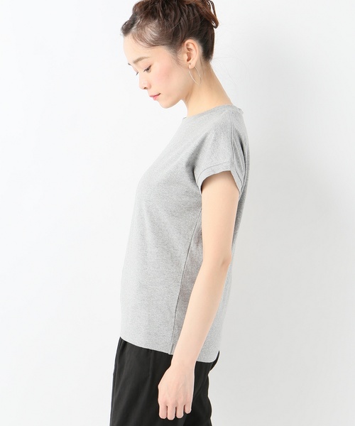 JOURNAL STANDARD(ジャーナルスタンダード)の「CHAMPテンジクフレンチスリーブT(Tシャツ/カットソー・レディース・ホワイト/ブラック/グレー/レモンイエロー・FREE)」の15枚目の写真