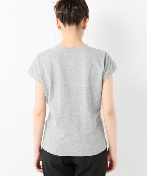 JOURNAL STANDARD(ジャーナルスタンダード)の「CHAMPテンジクフレンチスリーブT(Tシャツ/カットソー・レディース・ホワイト/ブラック/グレー/レモンイエロー・FREE)」の16枚目の写真