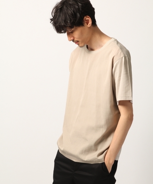 GLOBAL WORK(グローバルワーク)の「フハクキリカエTEE半袖/790746(Tシャツ/カットソー・メンズ・ミント/ブラック/ライトパープル/ライトグレー・LARGE/MEDIUM/SMALL/X-LARGE)」の3枚目の写真