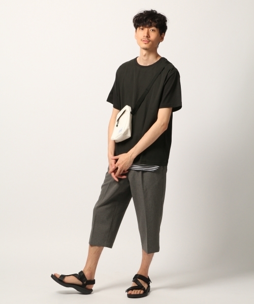 GLOBAL WORK(グローバルワーク)の「フハクキリカエTEE半袖/790746(Tシャツ/カットソー・メンズ・ミント/ブラック/ライトパープル/ライトグレー・LARGE/MEDIUM/SMALL/X-LARGE)」の17枚目の写真