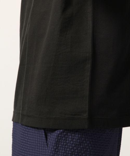 GLOBAL WORK(グローバルワーク)の「フハクキリカエTEE半袖/790746(Tシャツ/カットソー・メンズ・ミント/ブラック/ライトパープル/ライトグレー・LARGE/MEDIUM/SMALL/X-LARGE)」の14枚目の写真