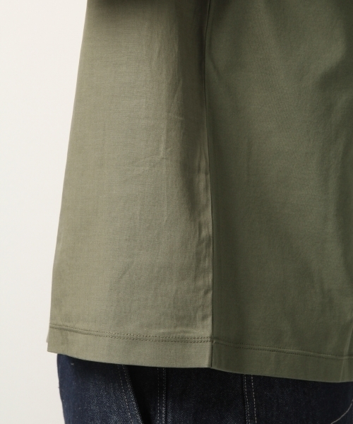 GLOBAL WORK(グローバルワーク)の「フハクキリカエTEE半袖/790746(Tシャツ/カットソー・メンズ・ミント/ブラック/ライトパープル/ライトグレー・LARGE/MEDIUM/SMALL/X-LARGE)」の6枚目の写真