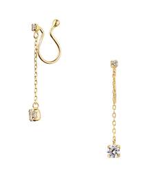 va vendome aoyama（ヴイエーヴァンドームアオヤマ）の「K10YG スイング イヤリング（イヤリング）」