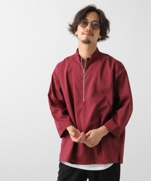 RAGEBLUE | ハーフZIPシャツ7分袖/803700(シャツ/ブラウス)